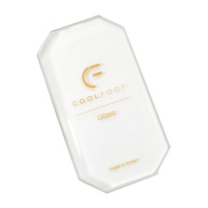 쿨풋 글라스 발 각질제거기, Cool Foot Glass, 1개