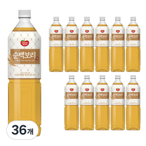 동원 순백 보리차, 1.5L, 36개