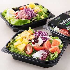 All바른농장 에그 베이컨 생과일 샐러드 230g + 시트러스 생과일 샐러드 230g, 1세트