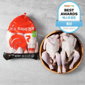 마니커 1등급 두마리 영계 6호 (냉장), 500g, 2개입