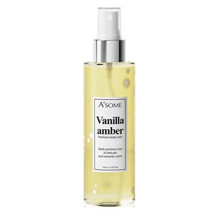 ASOME 바닐라 엠버 퍼퓸 바디미스트 바닐라향, 1개, 150ml
