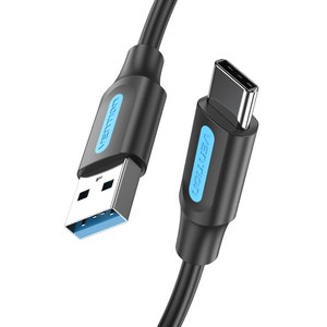 벤션 투톤 USB3.1 Gen1 C타입 USB3.0 고속충전케이블, 2m, 혼합색상, 1개