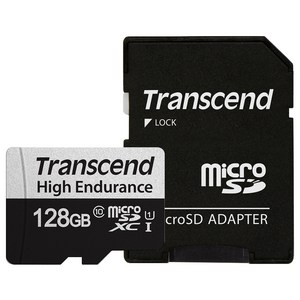 트랜센드 마이크로SD 블랙박스 메모리카드 350V, 128GB