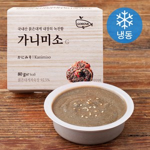 고래미 가니미소G (냉동), 80g, 1개