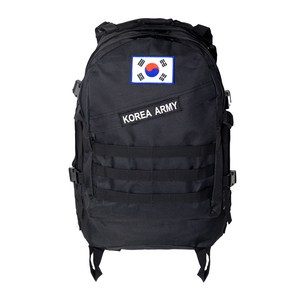 테라우드 K 솔져 가방 45L + 태극기 패치 + R.O.K ARMY 패치 세트