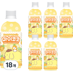 폼폼푸린 마이코코 파인애플맛, 18개, 340ml