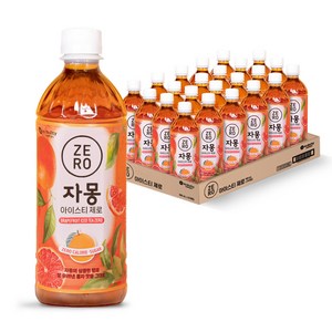 맥널티커피 제로 자몽 아이스티, 500ml, 24개