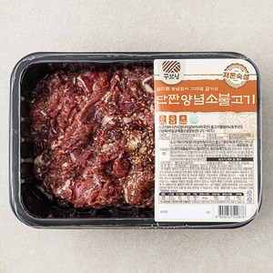 꾸브닝 단짠 양념 소불고기, 800g, 1팩