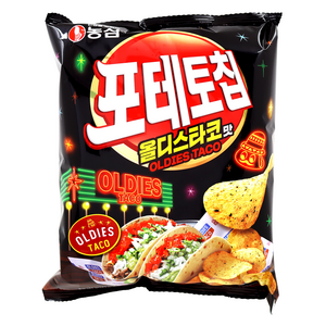 포테토칩 올디스타코맛, 105g, 1개