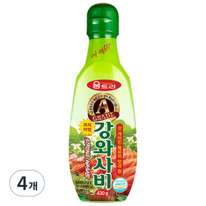 움트리 프리미엄 강와사비, 430g, 4개