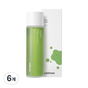 셀리맥스 더 리얼 노니 수분 밸런싱 토너, 6개, 150ml