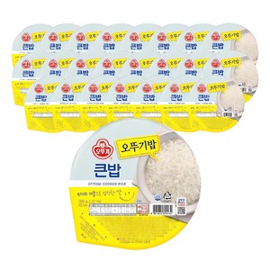 오뚜기 큰밥, 300g, 24개