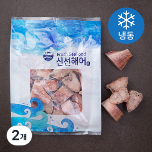 신선해어 적어 내장 비늘제거 마리당 70~90g (냉동), 2kg, 2개