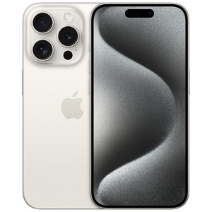 Apple 정품 아이폰 15 Po 자급제, 화이트티타늄, 1TB