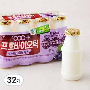 1000+ 프로바이오틱스 포도, 130ml, 32개