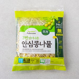 소가 3번 씻어나온 안심콩나물, 1개, 220g