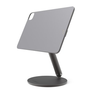 레드빈 아이패드 마그네틱 무선충전 거치대 아이패드 프로 11 M4 7세대, Space Gray, 1개, P2-P1M4