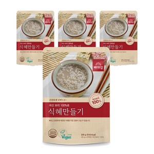 배대감 식혜만들기, 240g, 4개