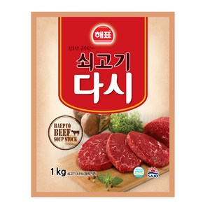 해표 쇠고기다시, 1kg, 1개