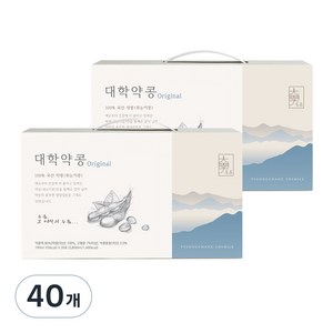 대학두유 대학약콩 오리지널, 190ml, 40개