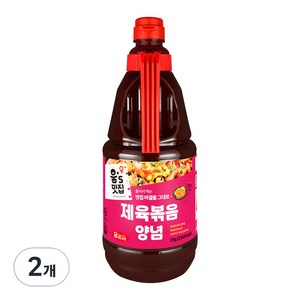 움트리 제육볶음양념, 2kg, 2개