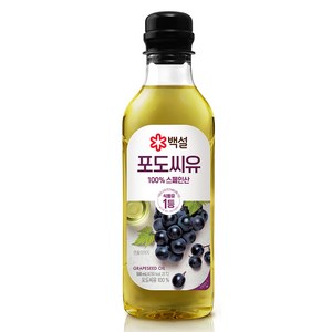 백설 포도씨유, 500ml, 1개