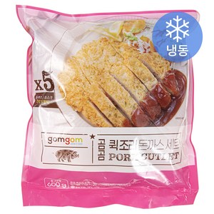 곰곰 퀵조리 돈까스 세트, 650g, 1개