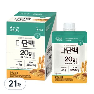 더단백 파우더 곡물 다이어트쉐이크, 32g, 21개