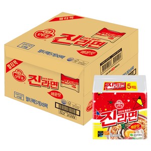 오뚜기 진라면 매운맛 120g