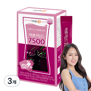웰업 아르기닌 7500 액상스틱 15p, 300g, 3개