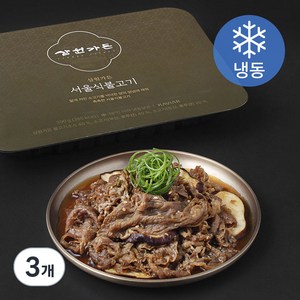 삼원가든 서울식 불고기 (냉동), 300g, 3개