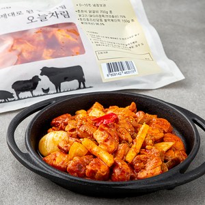 오늘차림 춘천식 닭갈비 양념육 700g + 떡 150g, 850g, 1세트