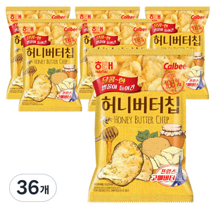 해태제과 허니버터칩, 60g, 36개