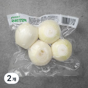 국내산 깐 양파, 1kg, 2개