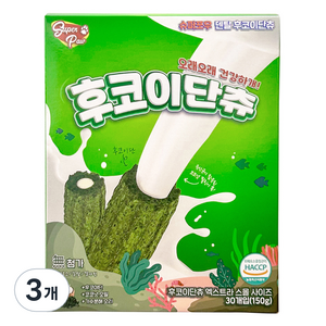 슈퍼보우 강아지 후코이단츄 덴탈껌 간식, 후코이단, 150g, 3개