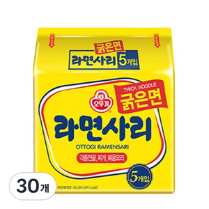 오뚜기 라면사리 굵은면, 30개