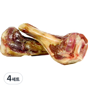 미드터리안내추럴 세라노 햄본 강아지 간식 2p, 돼지고기맛, 370g, 4세트