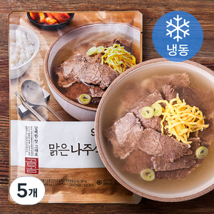 곰곰 맑은 나주식 곰탕 (냉동), 500g, 5개