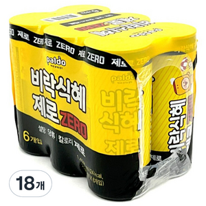 팔도 비락식혜 제로, 238ml, 18개