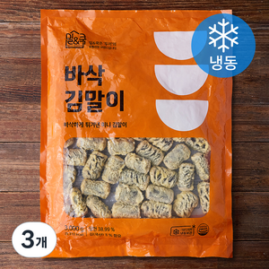 밀앤쿡 바삭 김말이 (냉동), 3kg, 3개