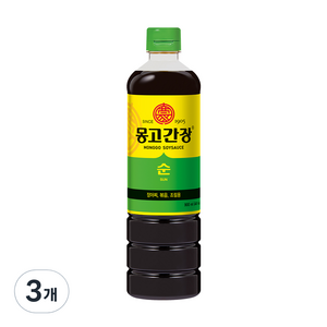 몽고간장 순간장, 900ml, 3개