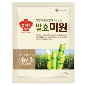 미원 사탕수수 발효, 500g, 1개