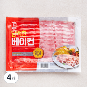 대림선 담백한 베이컨, 140g, 4개