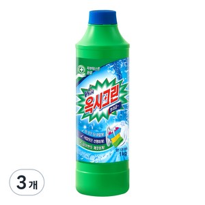 옥시크린 분말형 표백제, 1kg, 3개