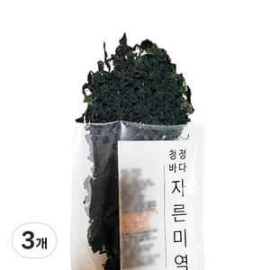 우진수산 자른미역, 500g, 3개