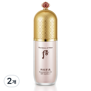 후 공진향미 에센셜 스킨 CC크림 SPF30 PA++ 40ml, 2개