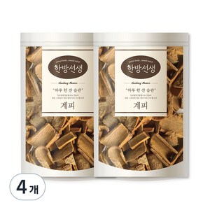 한방선생 사각 계피 특품, 600g, 4개, 1개입