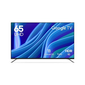 루컴즈 4K UHD LED 구글OS 스마트 TV, 165cm(65인치), T6503KUG, 스탠드형, 방문설치