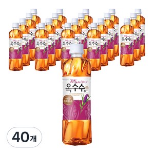 웅진 자색으로 잘빠진 옥수수수염차, 40개, 500ml