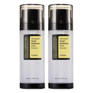 코스알엑스 어드벤스드 스네일 래디언스 듀얼 에센스, 80ml, 2개